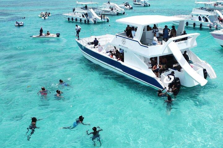 Le Banc de Sable de Bávaro (2026) : la pool party flottante de Punta Cana